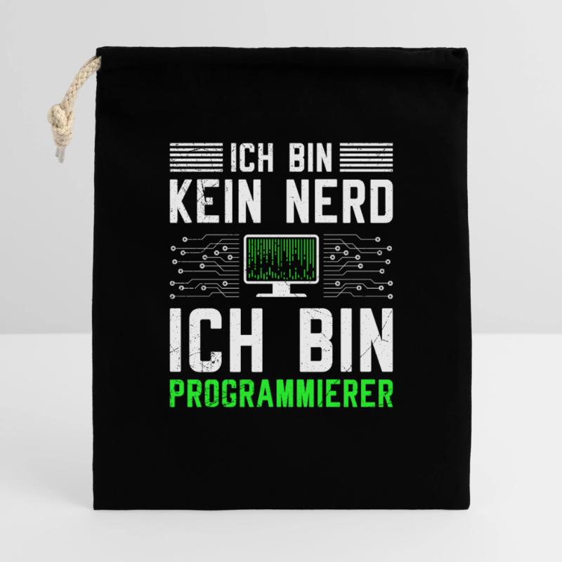 Computer I'M NOT A NERD I'M A PROGRAMMER Gift Bag 40 x 50 cm