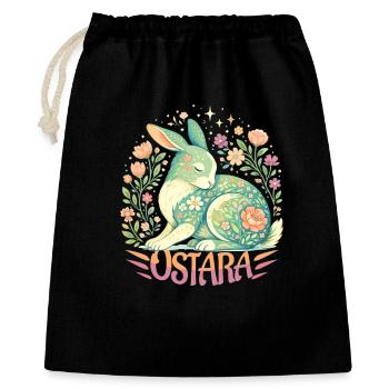 Ostara Blessings Happy Easter Ostara Rabbit - Gift Bag 40 x 50 cm - black - Front