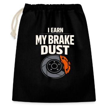 Track Day Brake Dust Hpde Track Car Autocross - Gift Bag 40 x 50 cm - black - Front