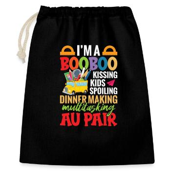  Au Pair Must Haves Family Apprecaition Babysitter - Gift Bag 40 x 50 cm - black - Front