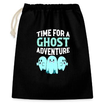 ghost witching hour ghosts paranormal - Gift Bag 40 x 50 cm - black - Front