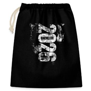 Licence 2026 | Enfin terminé - Sac cadeau 40 x 50 cm - noir - Devant