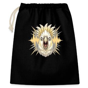 Kakadu sound head - Gift Bag 40 x 50 cm - black - Front