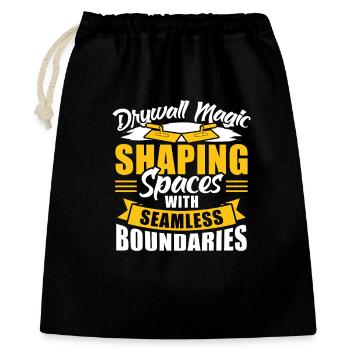 Drywall Drywall Builder Drywall Fitter - Gift Bag 40 x 50 cm - black - Front