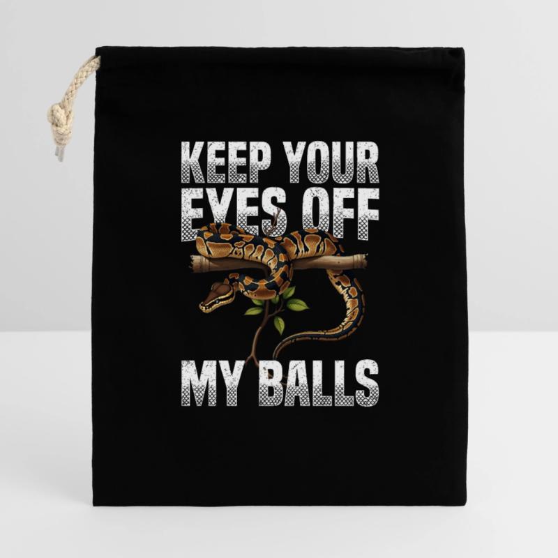 Königspython Schlangen Liebhaber Terrarium Python Geschenkbeutel aus Baumwolle (40 x 50 cm)