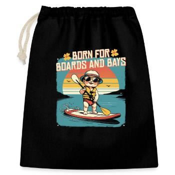 Stand up Paddle - Gift Bag 40 x 50 cm - black - Front