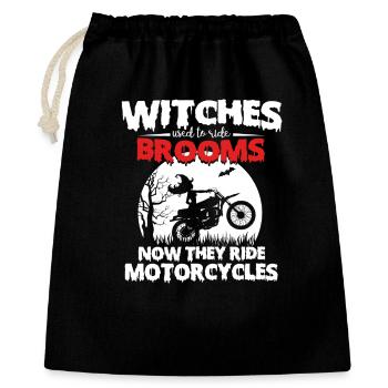 Chemise de la Witch Motorcycle Ride - Sac cadeau 40 x 50 cm - noir - Devant