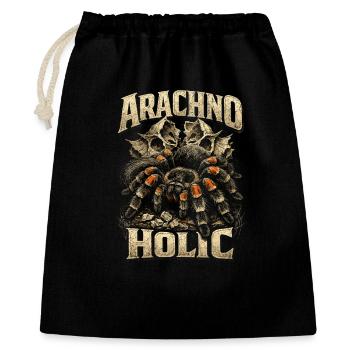 Tarantula Arachno Holic - Sac cadeau 40 x 50 cm - noir - Devant