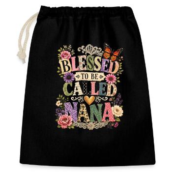 Called Nana Mother's Day - Gift Bag 40 x 50 cm - black - Front
