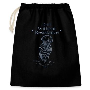 Jellyfish Ocean Jellyfish Flowy Soft Ocean Marine - Gift Bag 40 x 50 cm - black - Front