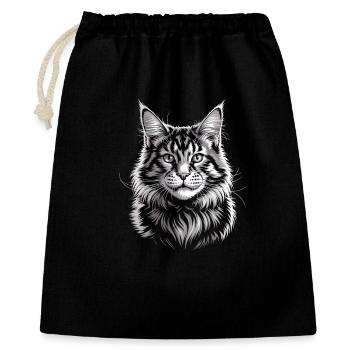 Maine Coon - Gift Bag 40 x 50 cm - black - Front