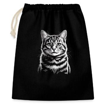 British Shorthair BKH - Gift Bag 40 x 50 cm - black - Front