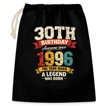 30 Years Anniversary Legend 1996 - Vintage - Gift Bag 40 x 50 cm - black - Front