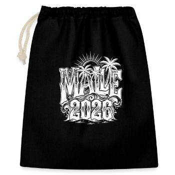 Malle 2026 - Gift Bag 40 x 50 cm - black - Front
