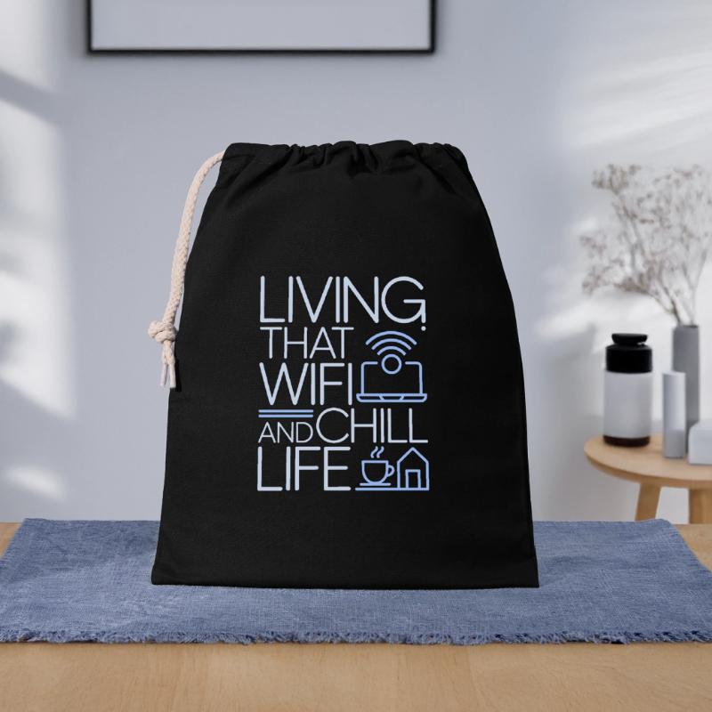 Remote Developer Living That WiFi Web Developer Gift Bag 40 x 50 cm