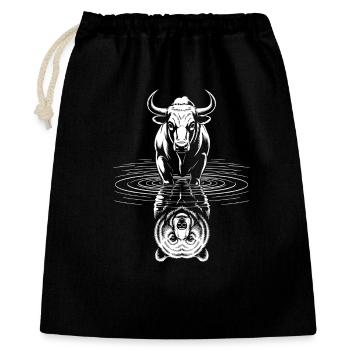 DayTrader Actions Trader Forex Trading Forex - Sac cadeau 40 x 50 cm - noir - Devant