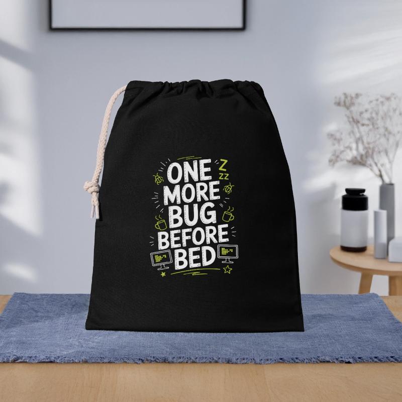 Game Developer One More Bug Before Game Programmer Geschenkbeutel aus Baumwolle (40 x 50 cm)