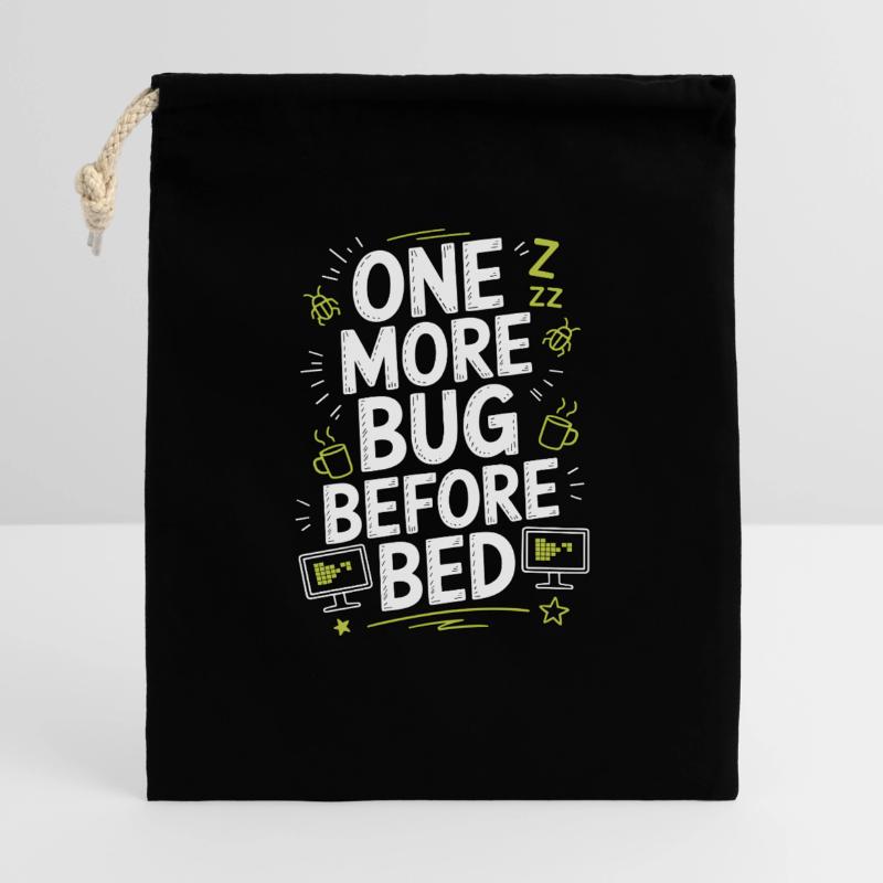 Game Developer One More Bug Before Game Programmer Geschenkbeutel aus Baumwolle (40 x 50 cm)
