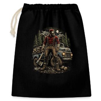 Lumberjacks Tree Cutters Lumberjacks - Gift Bag 40 x 50 cm - black - Front