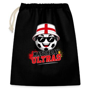 Matchday Ultras Football Fan England - Gift Bag 40 x 50 cm - black - Front