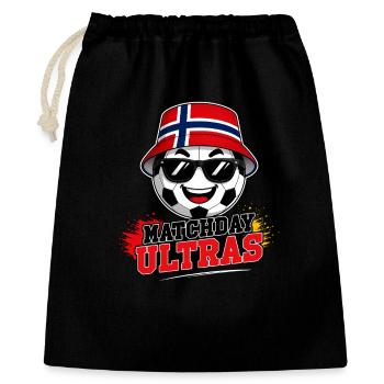 Matchday Ultras Football Fan Norway - Gift Bag 40 x 50 cm - black - Front