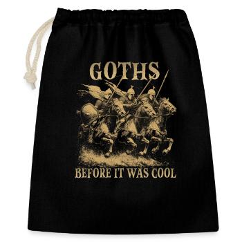 Germanic Horsemen Humor Late Gothic Cavalry - Gift Bag 40 x 50 cm - black - Front