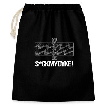 Anarchy in the geology - Sac cadeau 40 x 50 cm - noir - Devant