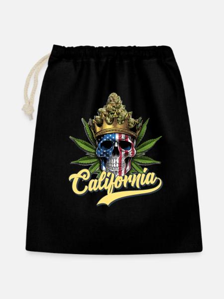 Californie - Sac cadeau 40 x 50 cm - noir