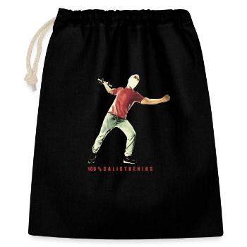 Calisthenics - Bodyweight Training - Gift Bag 40 x 50 cm - black - Front