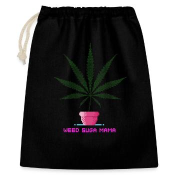 Weed Suga Mama - Gift Bag 40 x 50 cm - black - Front