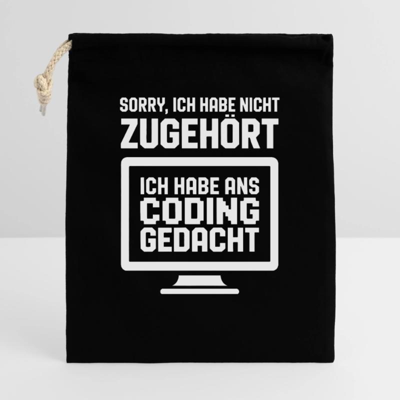 Coding Thought: Sorry, I thought Gift Bag 40 x 50 cm