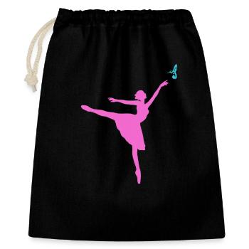 Dancer - Sac cadeau 40 x 50 cm - noir - Devant