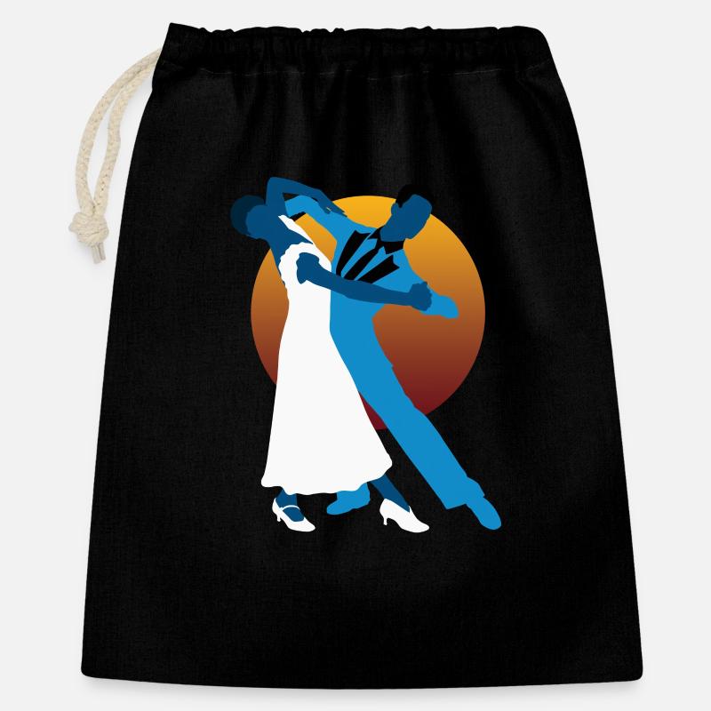 Danseurs de Valse - Sac cadeau 40 x 50 cm - noir