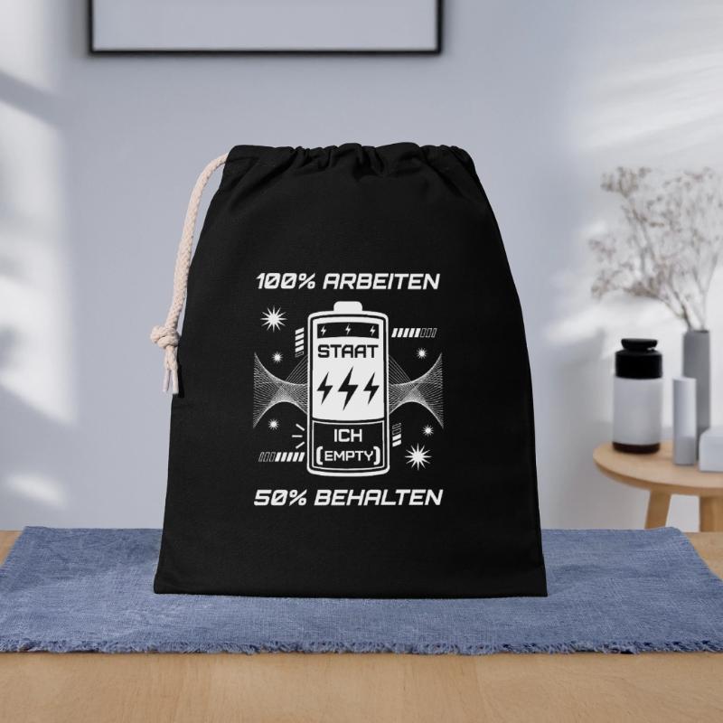 100% Work 50% Keep Gift Bag 40 x 50 cm