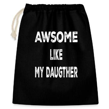 Father's Day Gift - Gift Bag 40 x 50 cm - black - Front