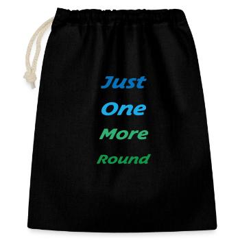 Encore un tour - Chemise de jeu - Sac cadeau 40 x 50 cm - noir - Devant