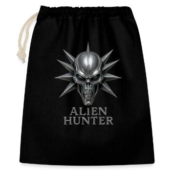 Alien Hunter Skull Emblem - Gift Bag 40 x 50 cm - black - Front