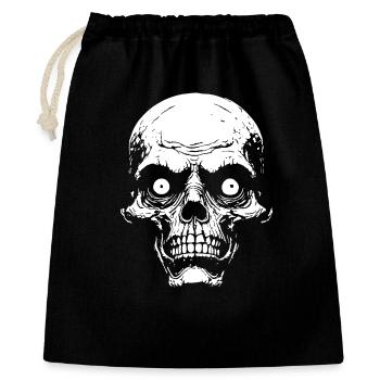 Psycho Skull Graphic - Gift Bag 40 x 50 cm - black - Front
