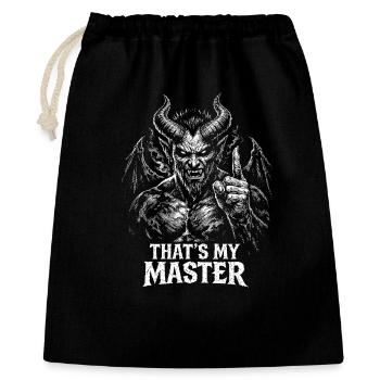 devil - Gift Bag 40 x 50 cm - black - Front