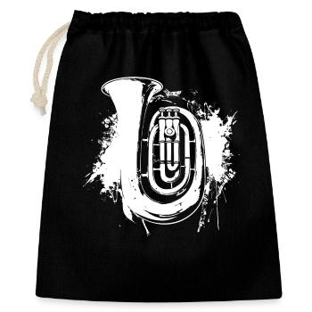 Tuba Graffiti - Gift Bag 40 x 50 cm - black - Front