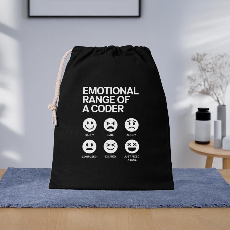 Gamme émotionnelle d’un codeur Sac cadeau 40 x 50 cm