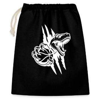 Roaring Raptor Basketball - Gift Bag 40 x 50 cm - black - Front