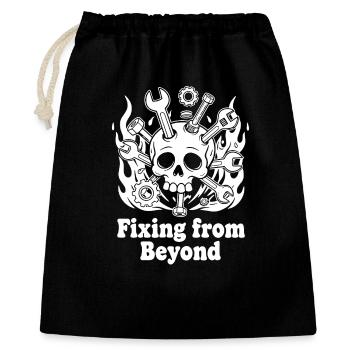 Fixing from Beyond - Gift Bag 40 x 50 cm - black - Front