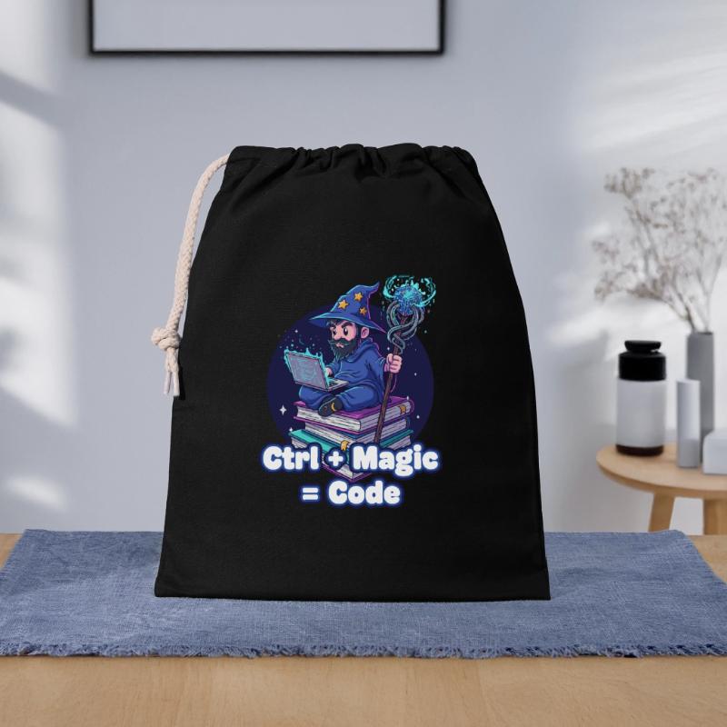 Assistant Ctrl Magic Code Sac cadeau 40 x 50 cm