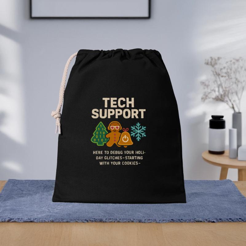 Admin Weihnachtsgeschenk IT Support Debugging Geschenkbeutel aus Baumwolle (40 x 50 cm)