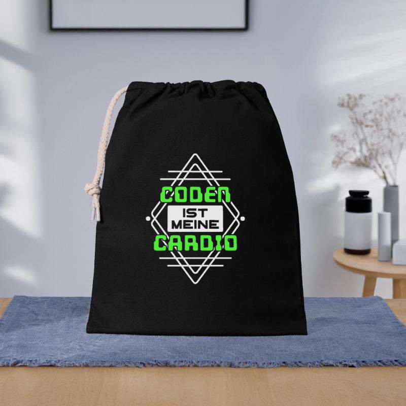 Déclaration de Coden Développeur Computerfreak Scripting Sac cadeau 40 x 50 cm