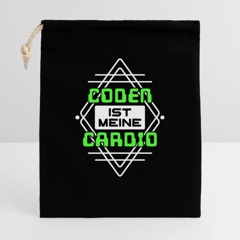 Déclaration de Coden Développeur Computerfreak Scripting Sac cadeau 40 x 50 cm