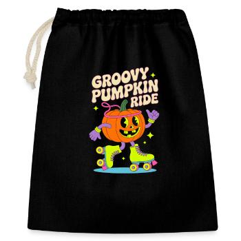 Groovy Pumpkin Inline Skate - Gift Bag 40 x 50 cm - black - Front
