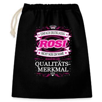 Quality feature Rosi simply first-class - Gift Bag 40 x 50 cm - black - Front