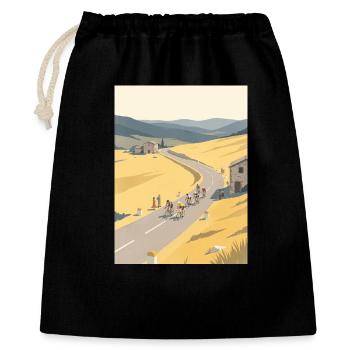 Quiet Breakaway — Cycling Memory - Gift Bag 40 x 50 cm - black - Front